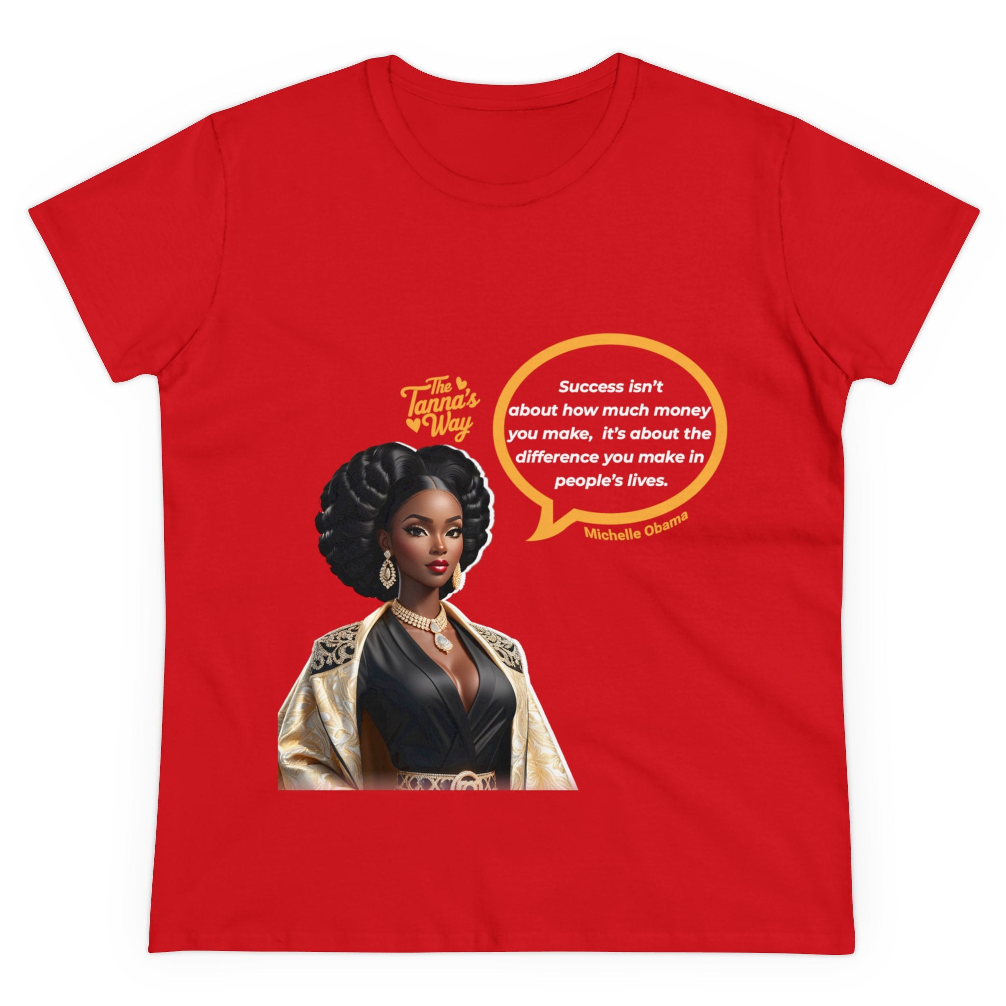 Michelle Obama | Women's Midweight Cotton Tee